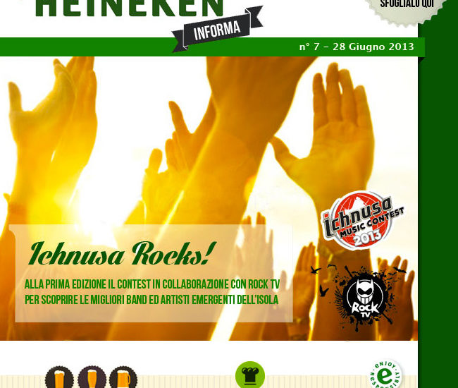 Heineken newsletter