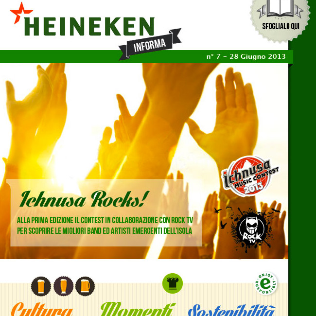 Heineken newsletter